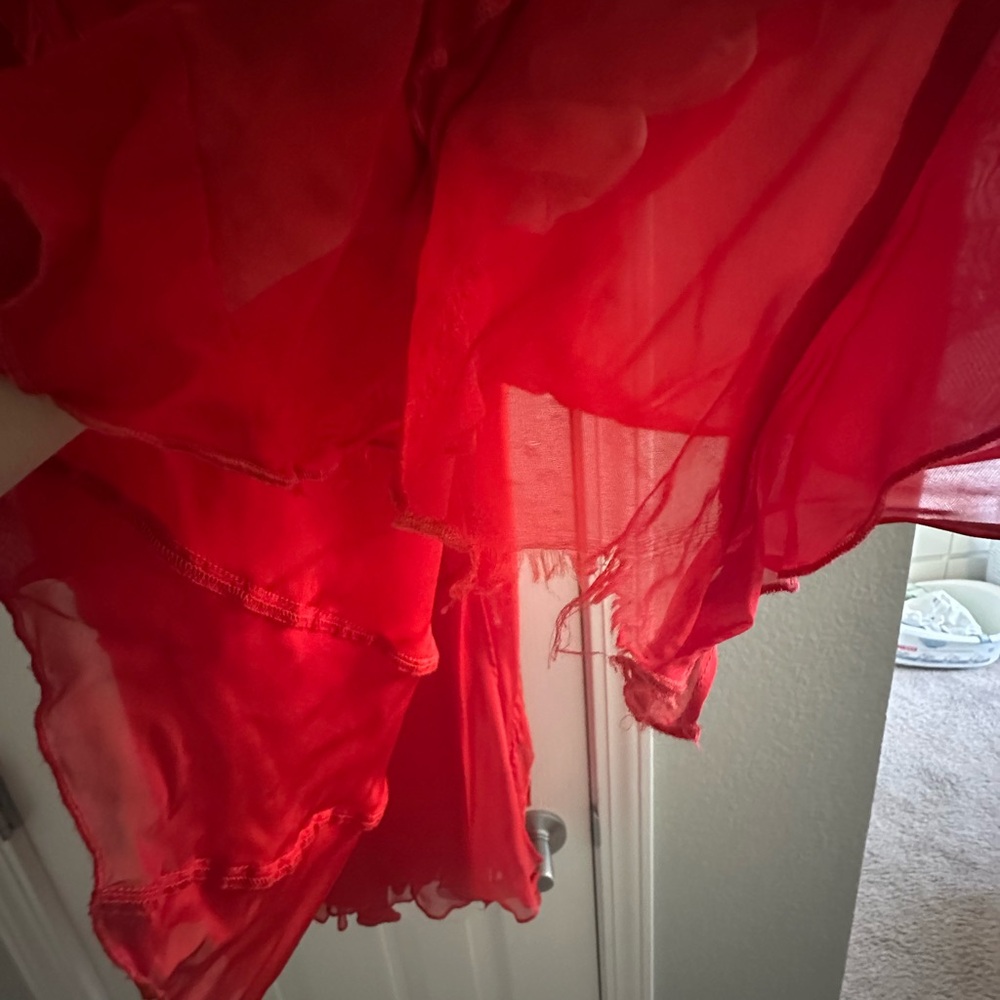 Rat & Boa Cecelia Red Maxi Dress - Size S - Picture 16 of 16